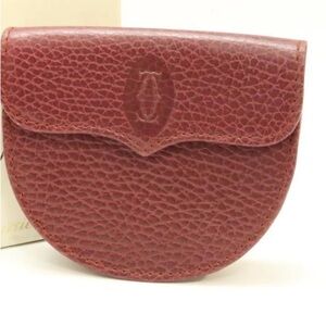 Elegant Burgundy Leather Women's Bag
